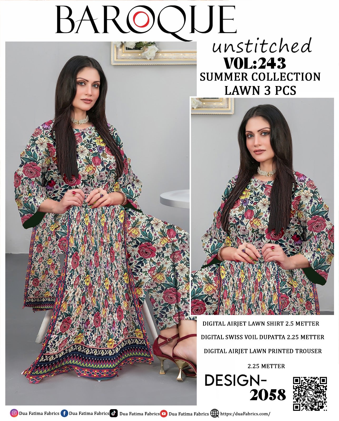 Premium Lawn 3-Piece