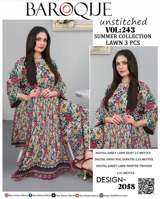 Premium Lawn 3-Piece