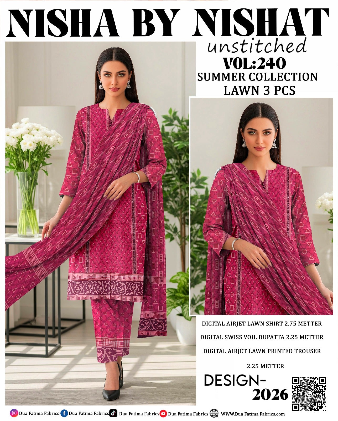 Premium Lawn 3-Piece