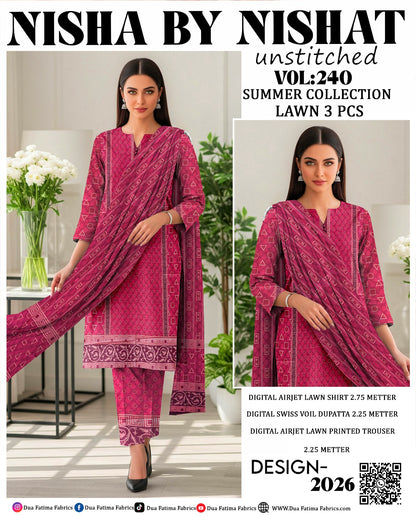 Premium Lawn 3-Piece