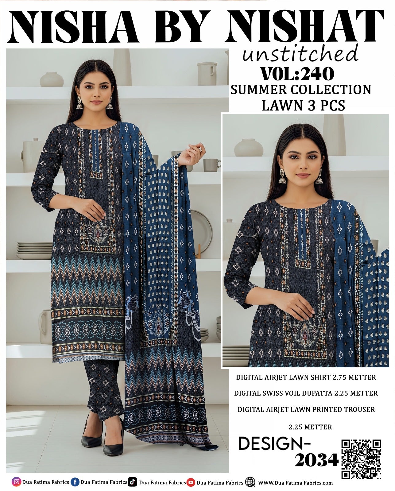 Premium Lawn 3-Piece