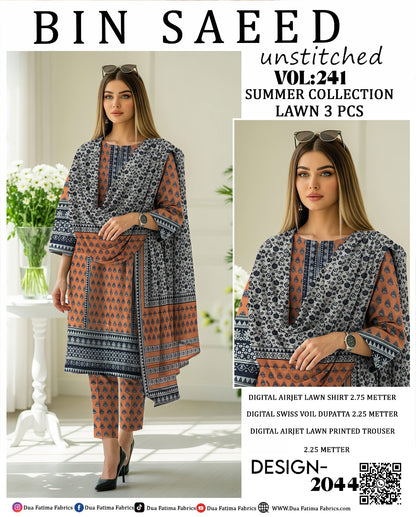Premium Lawn 3-Piece