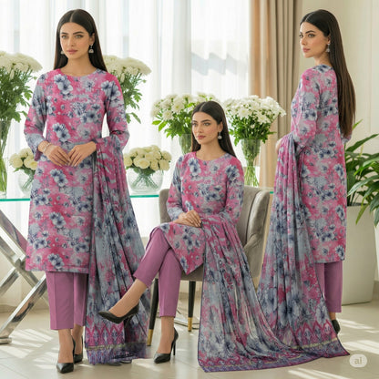 Premium Lawn 3-Piece