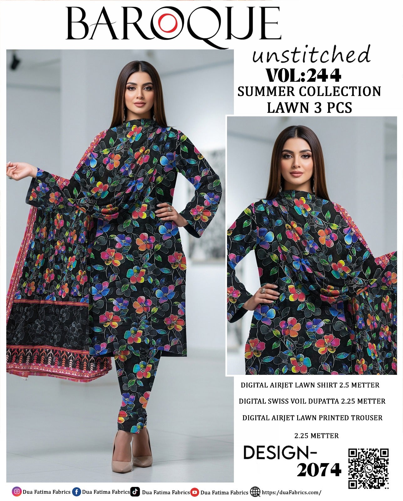 Premium Lawn 3-Piece