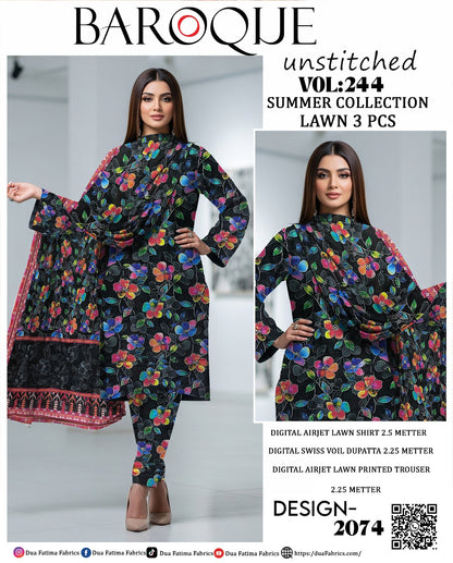 Premium Lawn 3-Piece