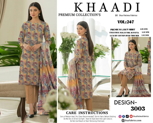 Premium Lawn 3-Piece