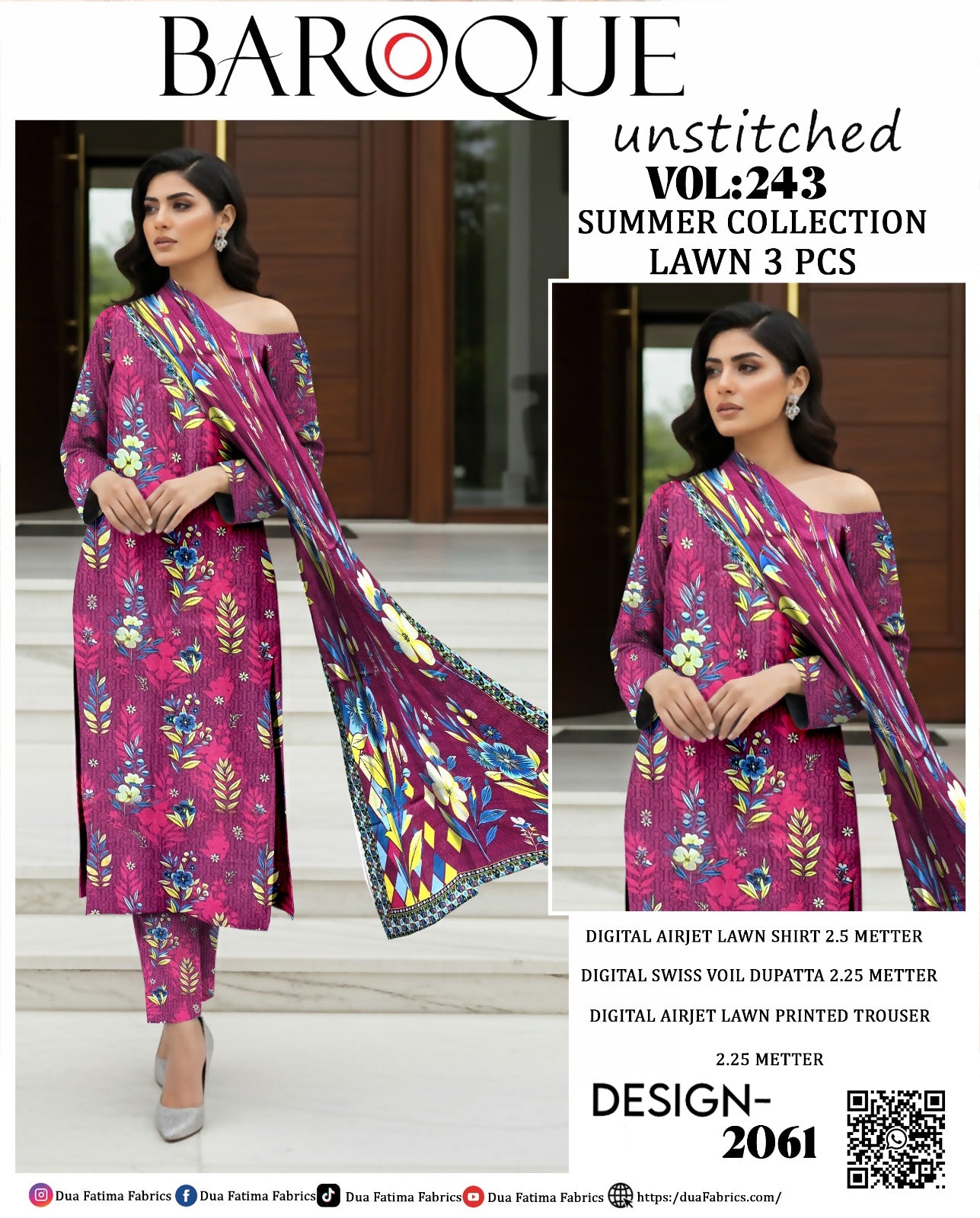 Premium Lawn 3-Piece