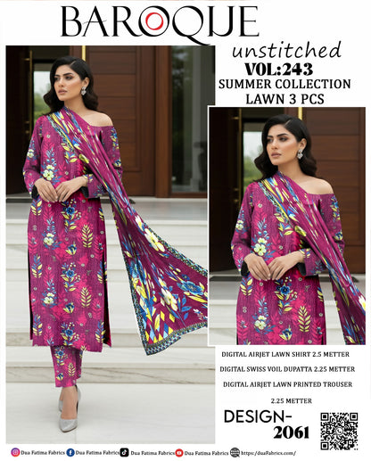 Premium Lawn 3-Piece