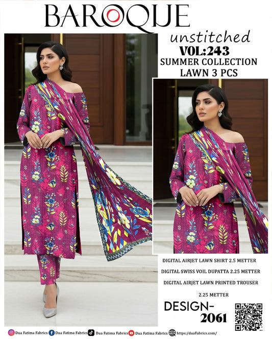 Premium Lawn 3-Piece