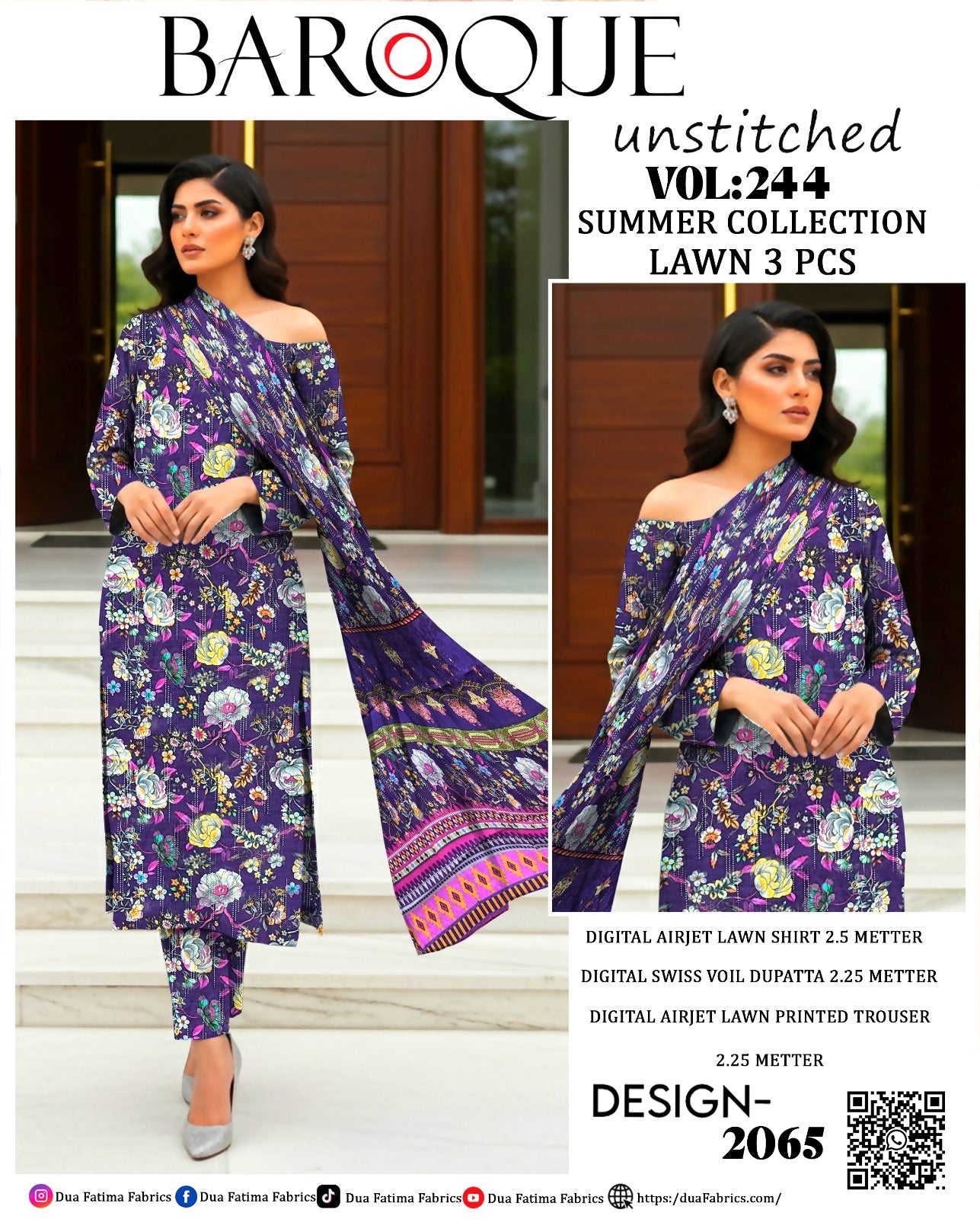 Premium Lawn 3-Piece