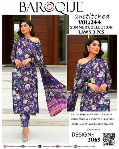 Premium Lawn 3-Piece
