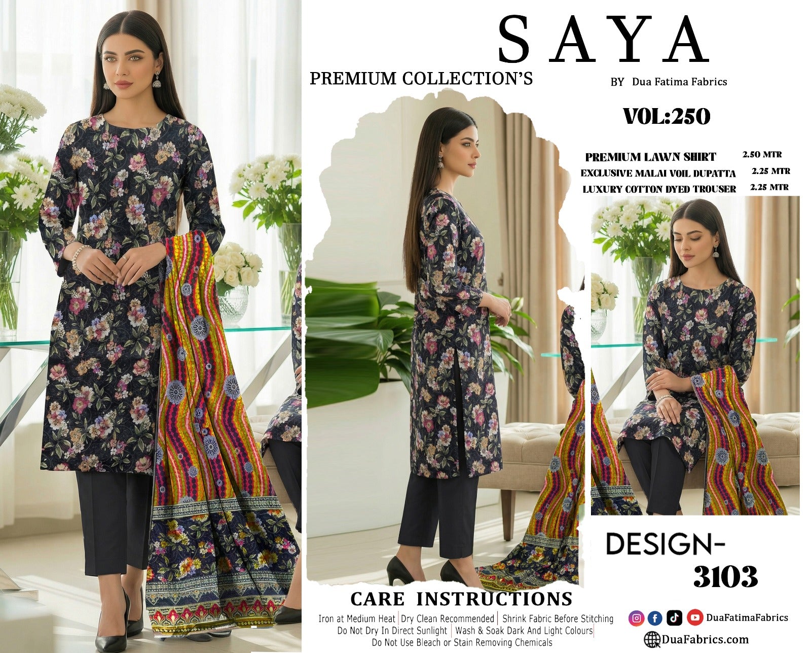 Premium Lawn 3-Piece