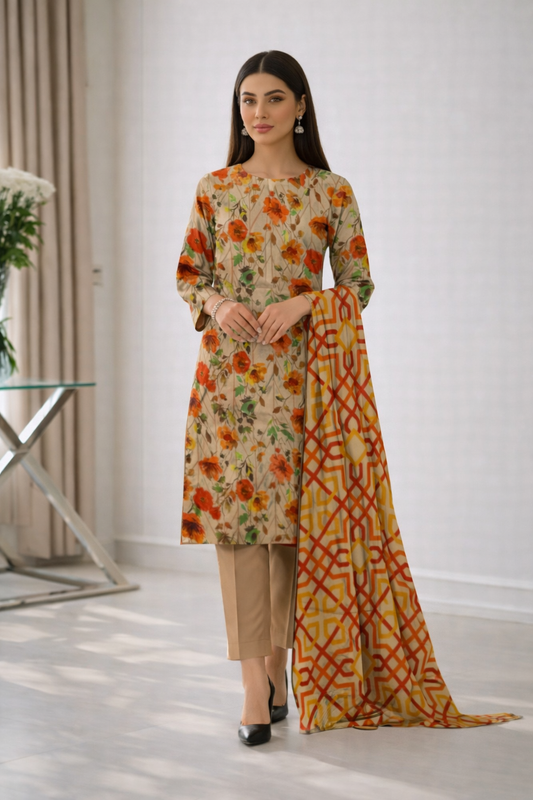Premium Lawn 3-Piece