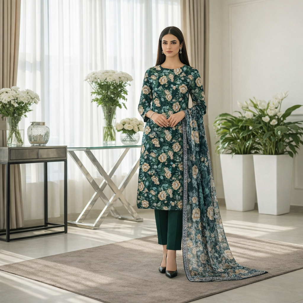 Premium Lawn 3-Piece