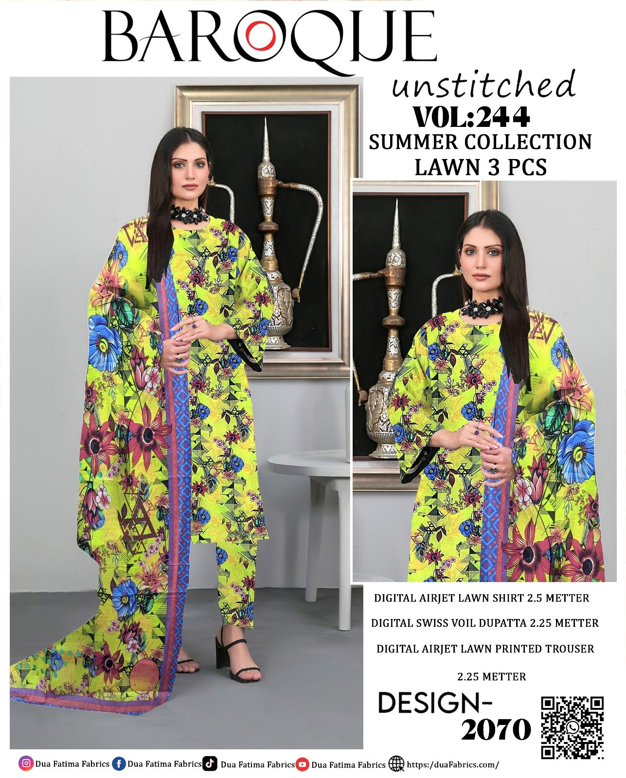 Premium Lawn 3-Piece