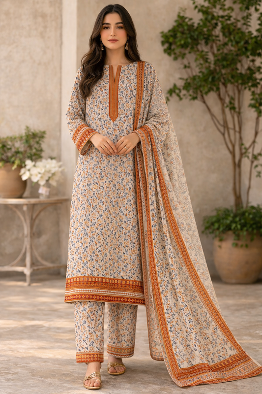 Premium Lawn 3-Piece