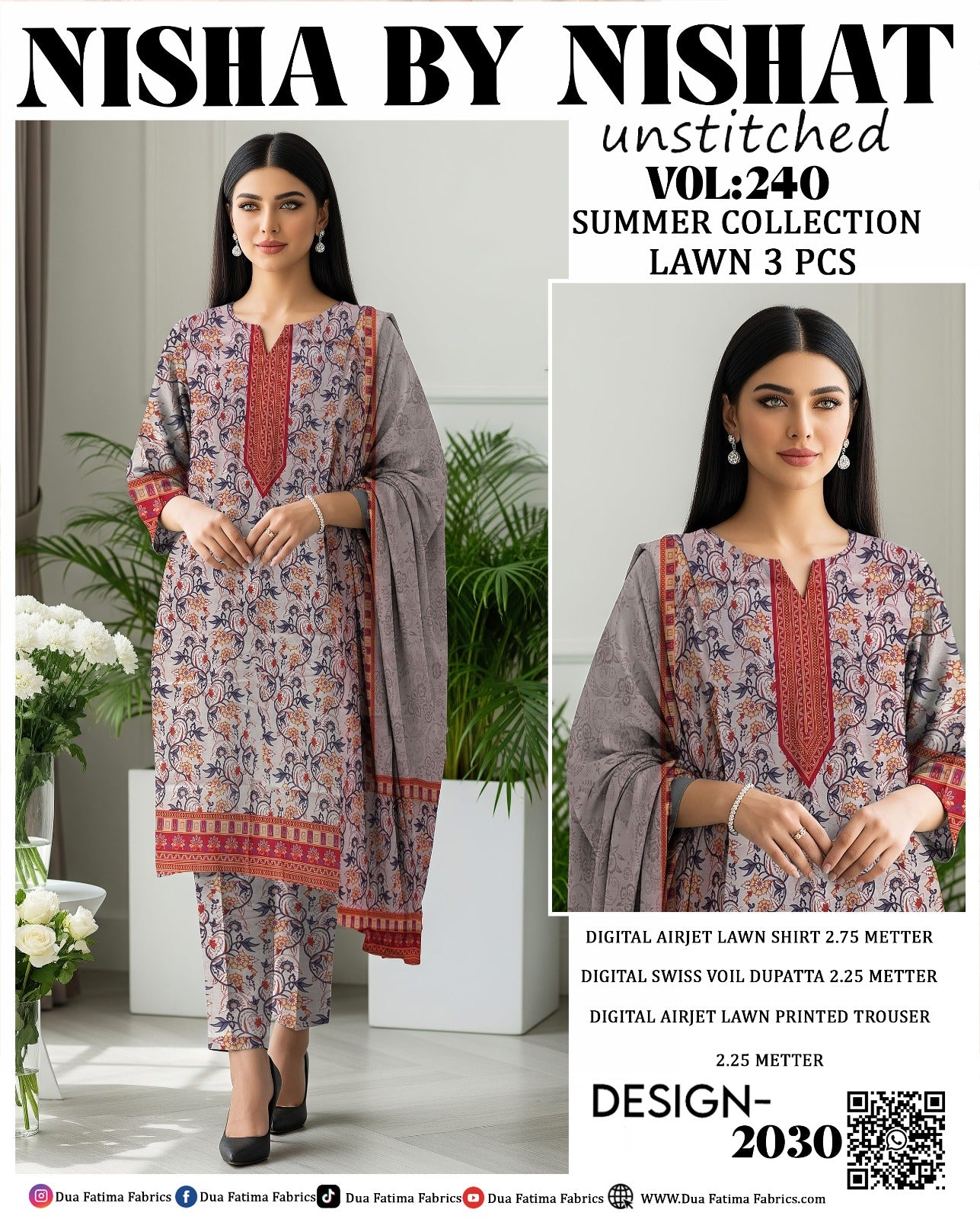 Premium Lawn 3-Piece