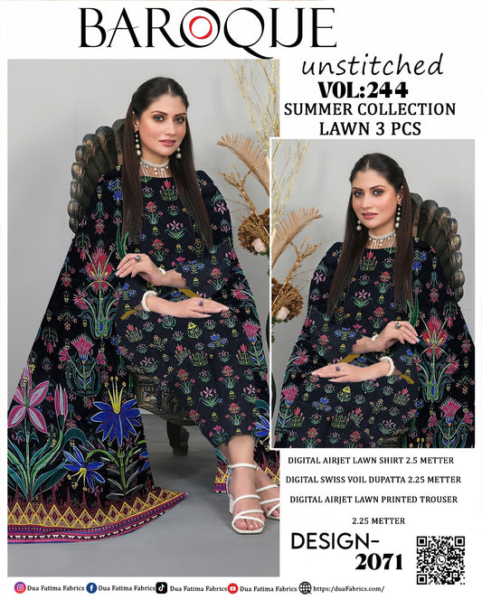 Premium Lawn 3-Piece