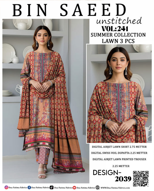 Premium Lawn 3-Piece