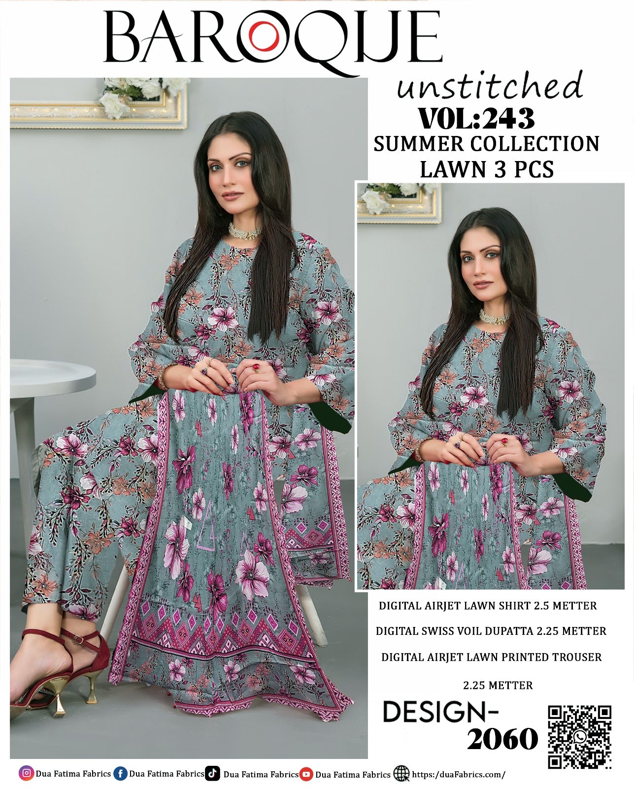 Premium Lawn 3-Piece