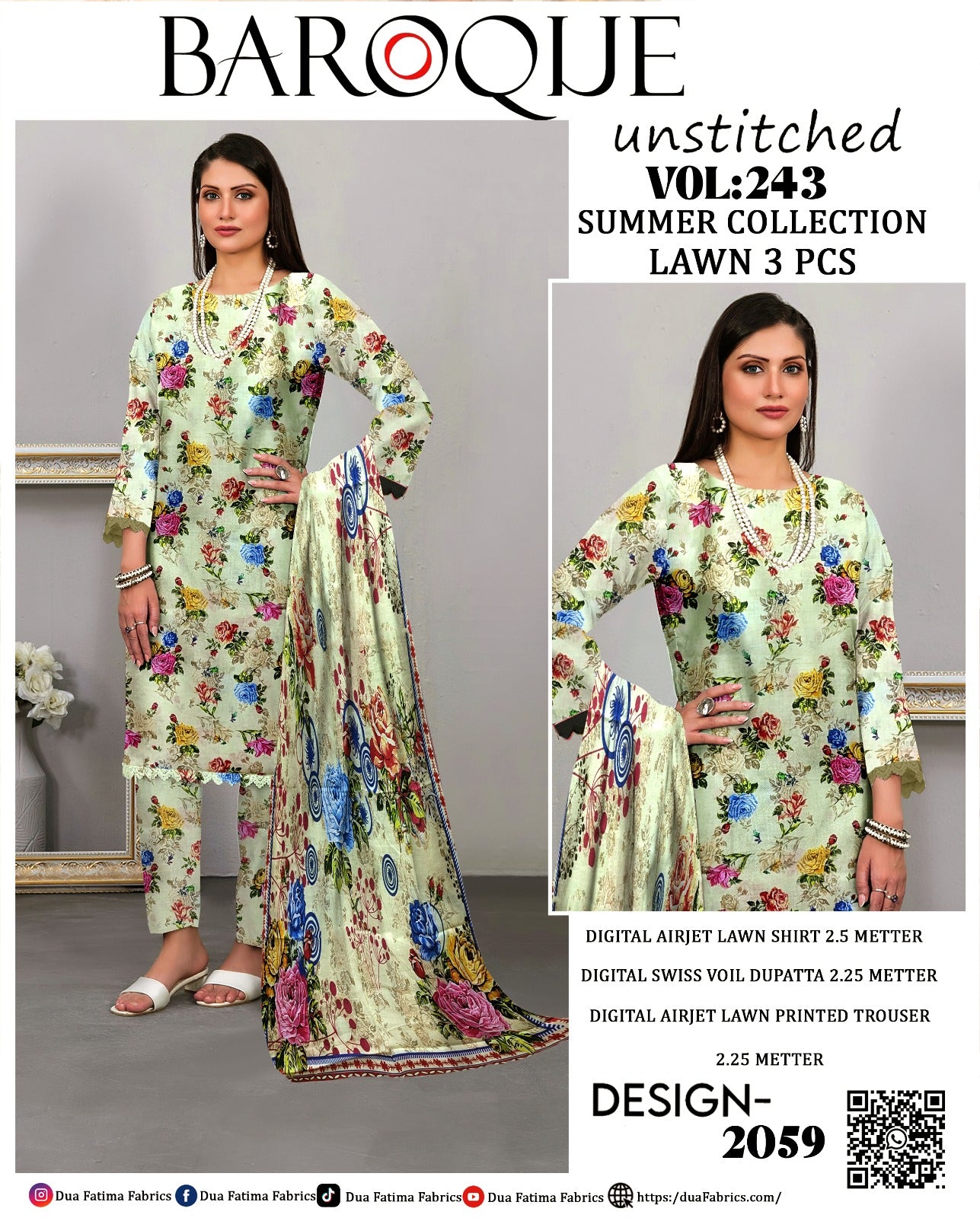 Premium Lawn 3-Piece