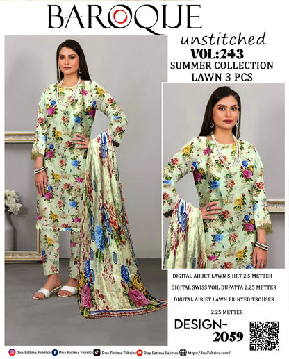Premium Lawn 3-Piece